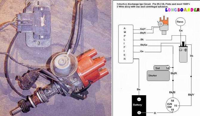 55 Ford Pinto Distributor Wiring - Wiring Diagram Plan